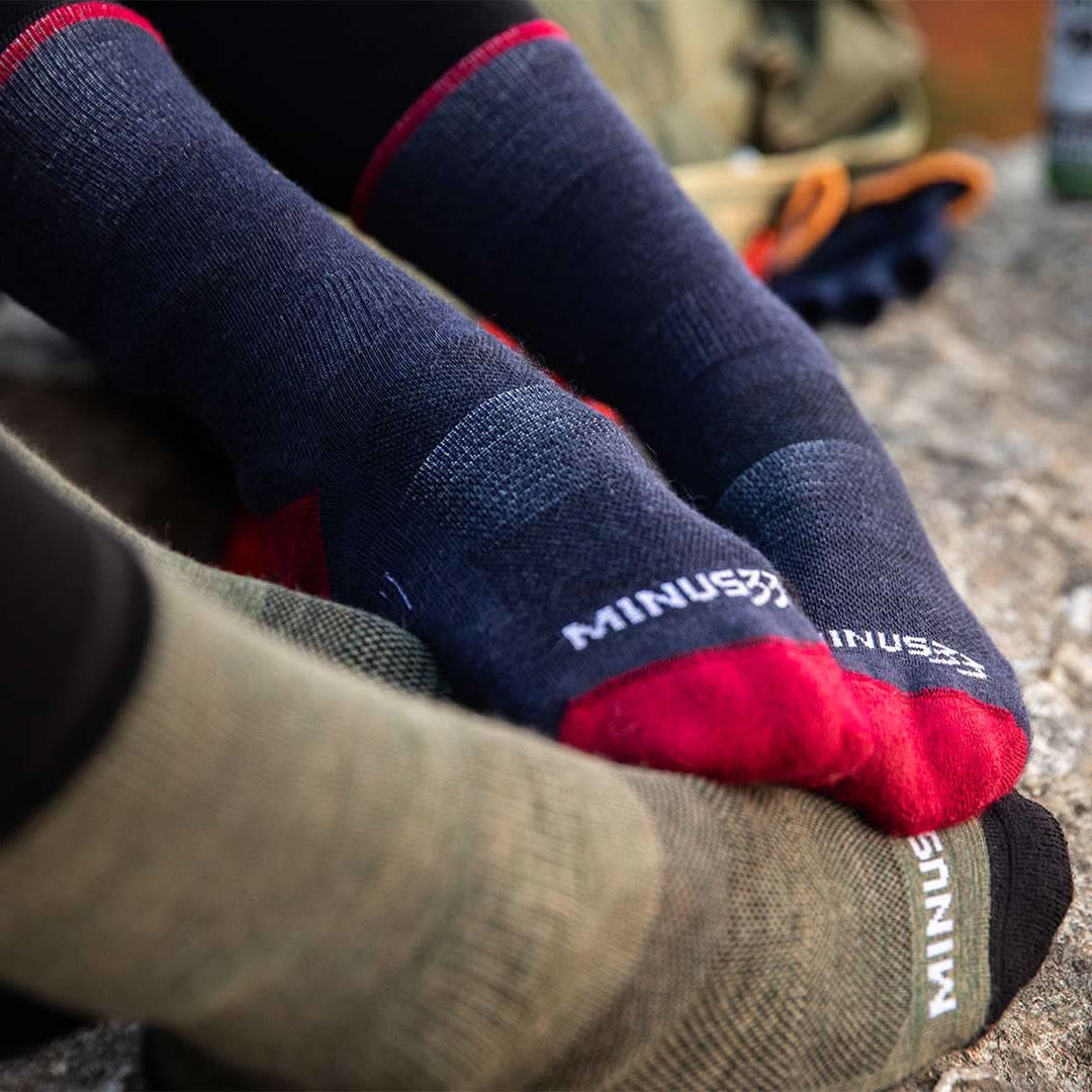 Mountain Heritage Full Cushion Crew Wool Socks - Micro Weight 