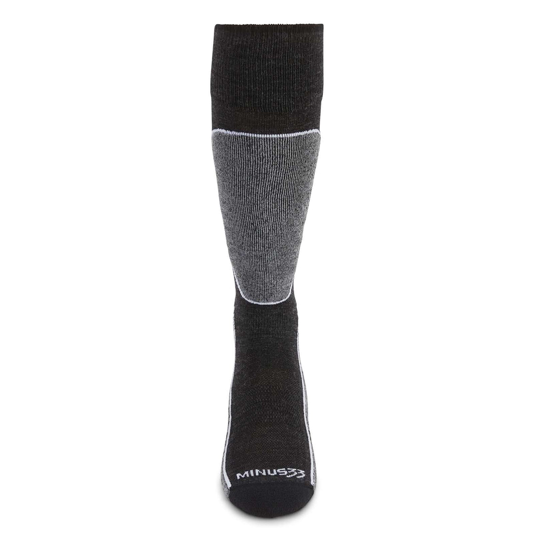 best padded cushioned wool ski socks liner performance USA made merino ski socks. View 2. 