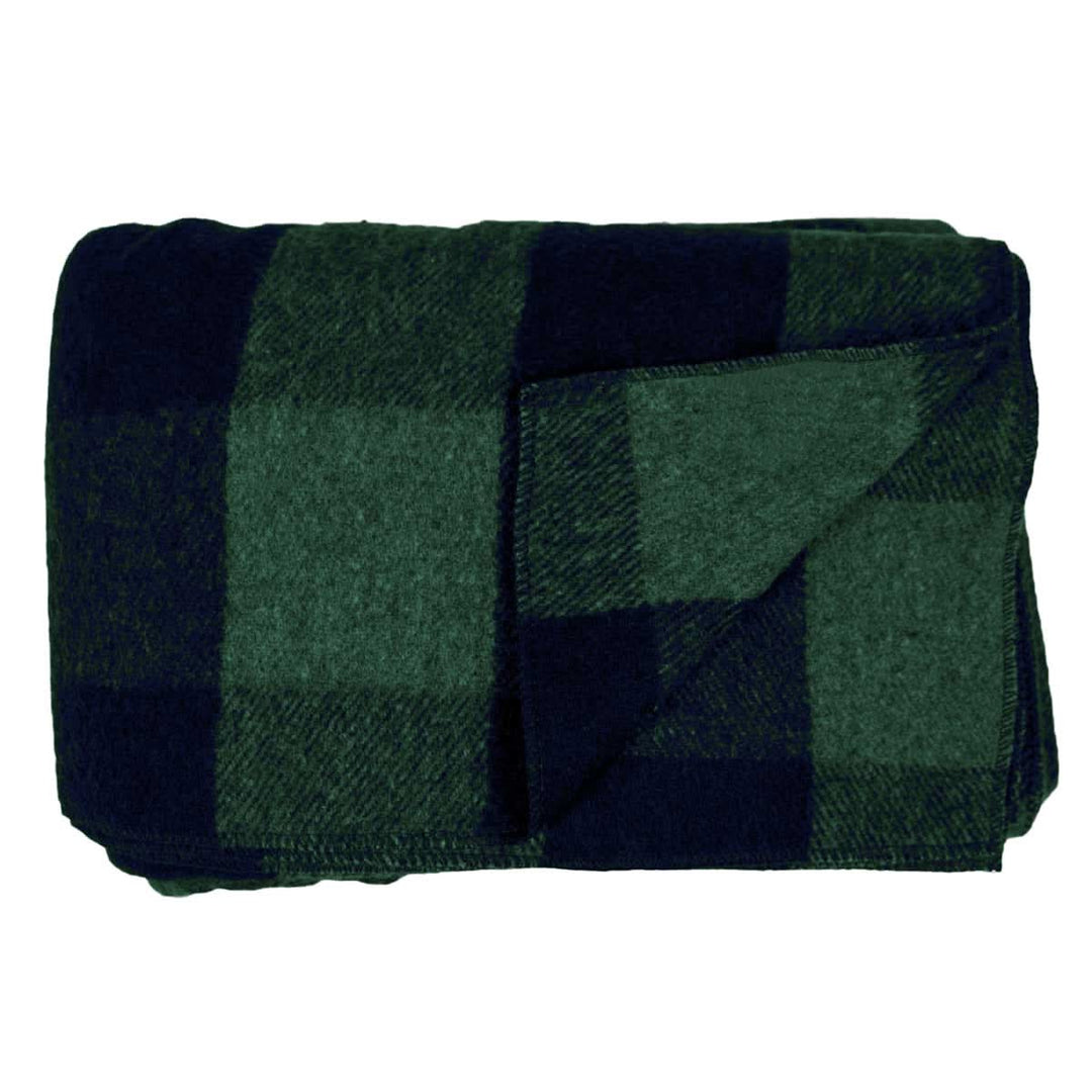 Minus33 Merino Wool Clothing White Mountain Woolen Camp Blanket. Close-up 8. 