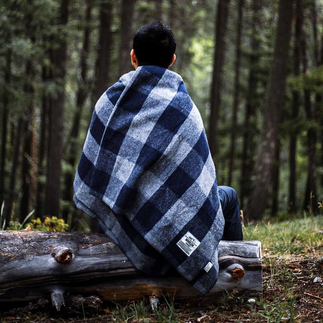 White Mountain Woolen Camp Throw Blanket - M33. View 2. 