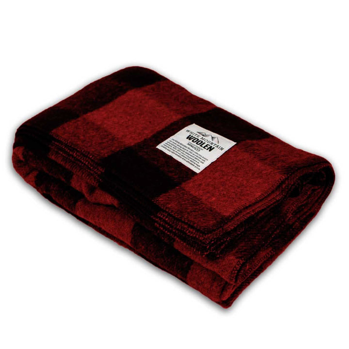 Minus33 Merino Wool Clothing White Mountain Woolen Camp Blanket. Alternate view. 