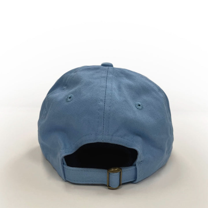 M33 - Logo Hats - Minus33 Merino Wool Clothing, right-facing side view of the cotton baseball cap 