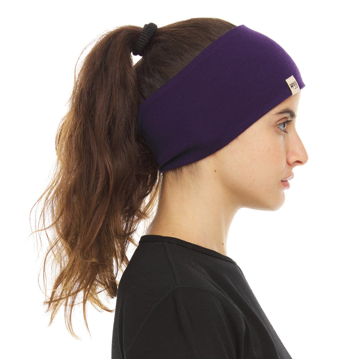 Minus33 Merino Wool Clothing Midweight Wool Reversible Headband