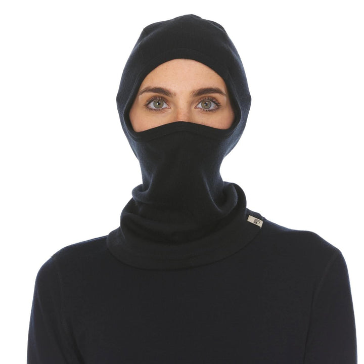 black unisex expedition weight balaclava 