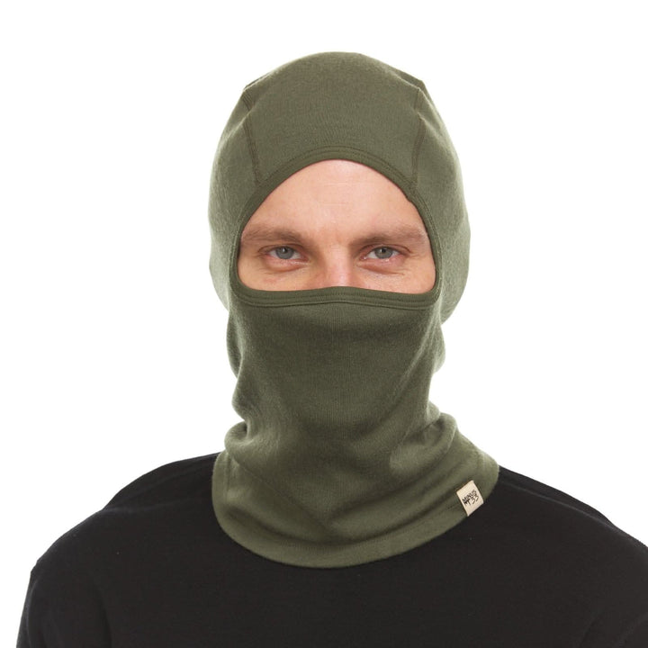 extreme heavyweight balaclava merino wool ski mask