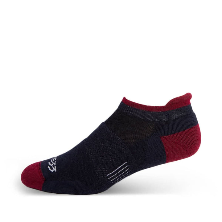 Mountain Heritage Lightweight No Show Tab Socks Patriot 