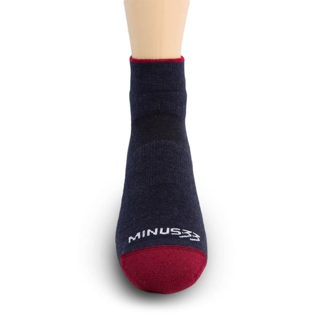 merino wool  ankle sock  microweight with cushion usa made cozy comfy sock  
Minus33 Merino Wool Mountain Heritage Ankle Sock Patriot 