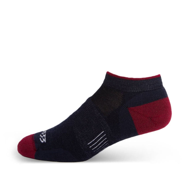 Mountain Heritage Lightweight No Show Socks Patriot usa_made_merino_wool_no_show_socks 