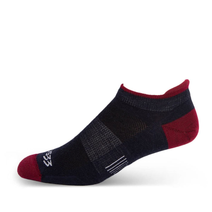 Mountain Heritage Micro Weight No Show Tab Liner Socks Patriot 