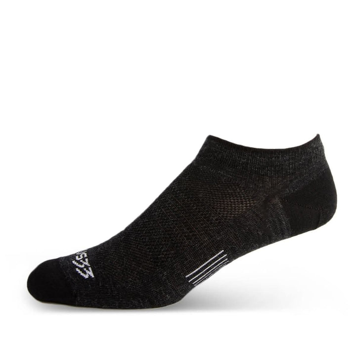 Mountain Heritage Micro Weight No Show Liner Socks Black 