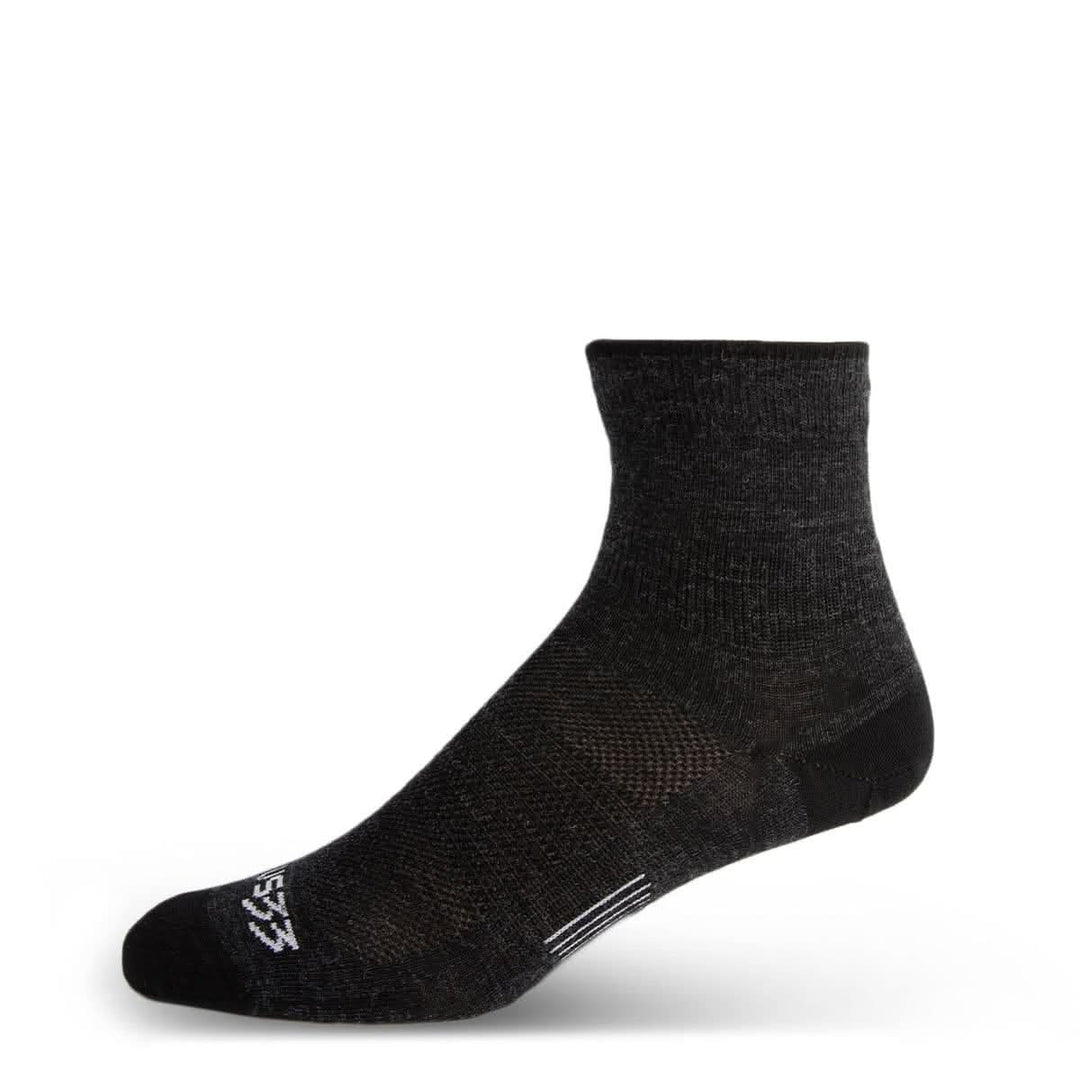 Mountain Heritage Micro Weight Mini Crew Liner Socks Black 