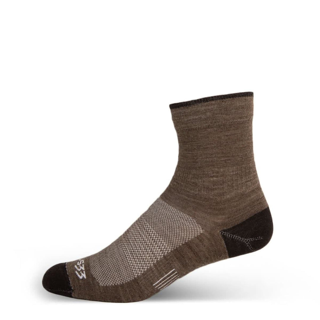 Mountain Heritage Micro Weight Mini Crew Liner Socks Coffee 