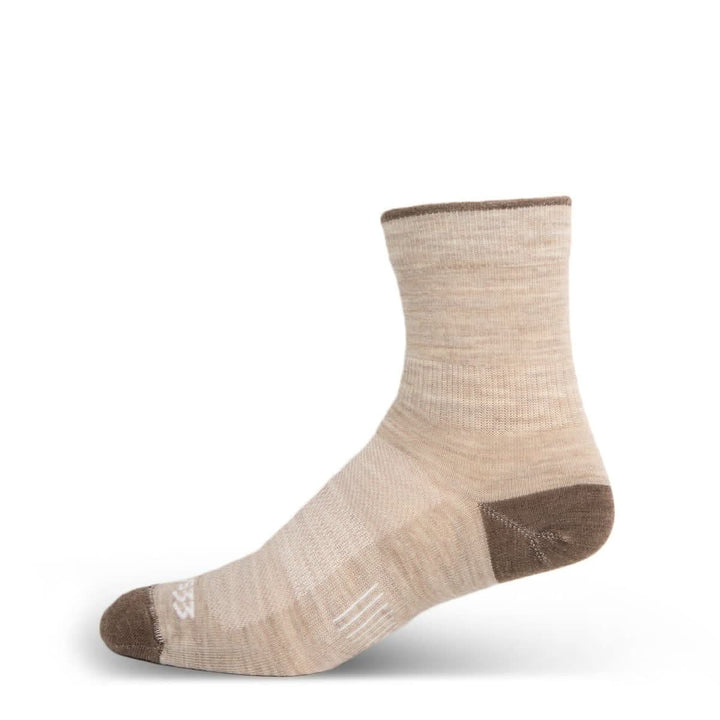Mountain Heritage Micro Weight Mini Crew Liner Socks Oatmeal 