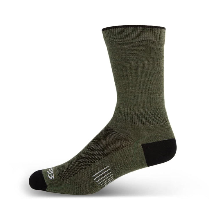 Mountain Heritage Micro Weight Boot 10" Liner Socks Olive Drab  