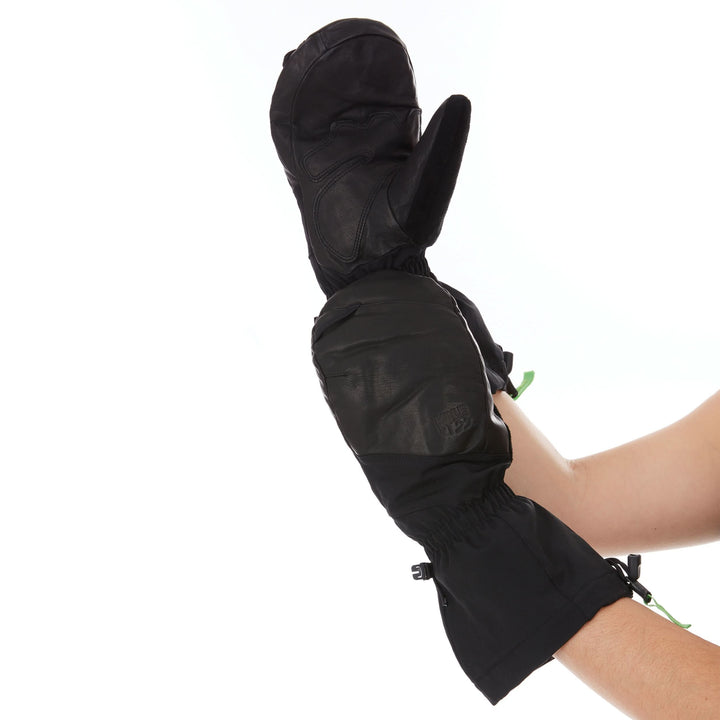 winter guide glove heavyweight wool waterproof mitten mitts. View 4. 